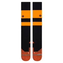 Stance MLB Diamond Pro Stripes OTC Socks ORANGEBLACK Discount