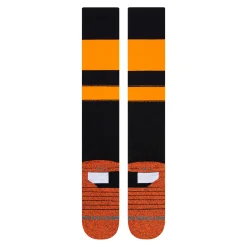 Stance MLB Diamond Pro Stripes OTC Socks ORANGEBLACK Discount
