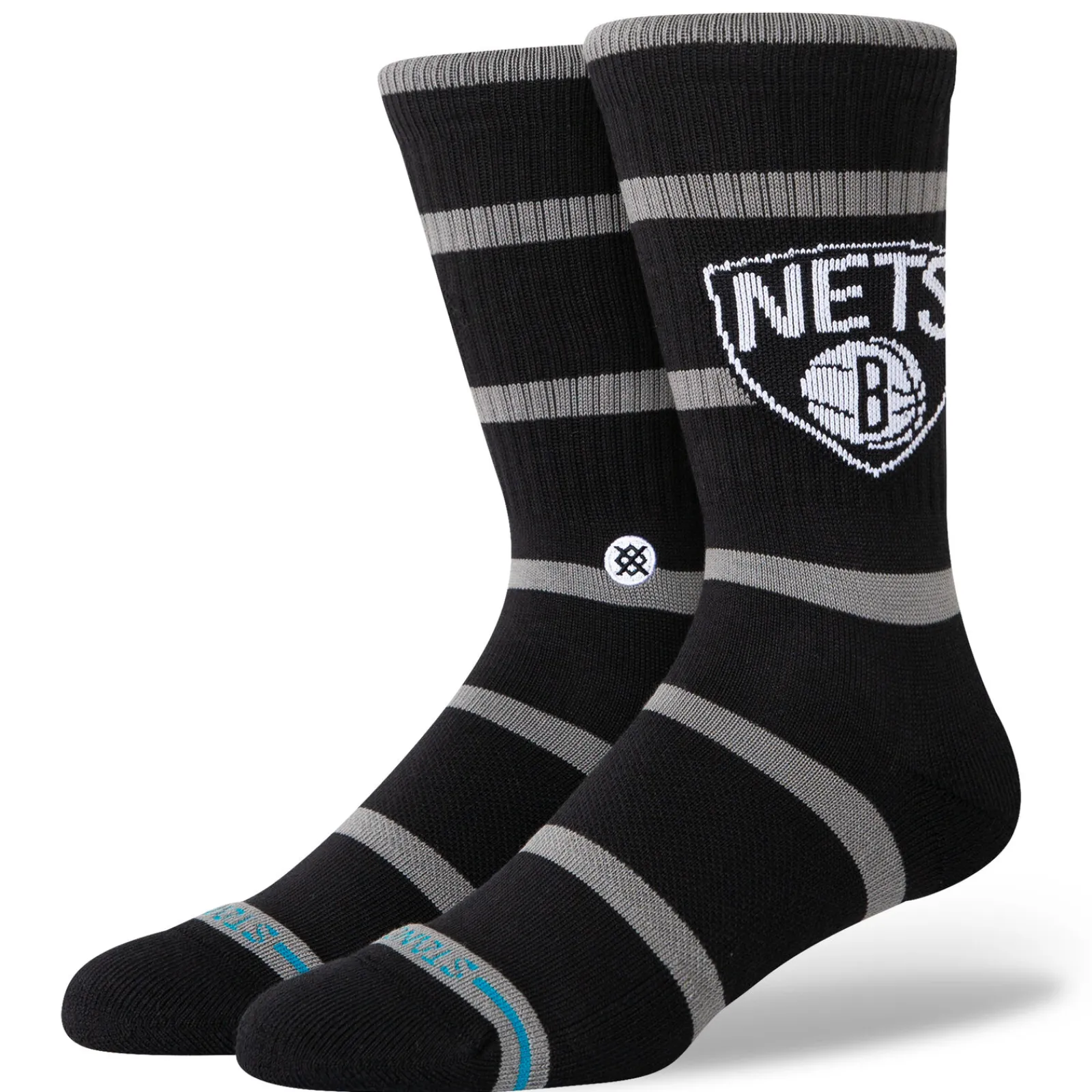 Stance NBA 2024 Prep Crew Socks Brooklyn Nets Clearance