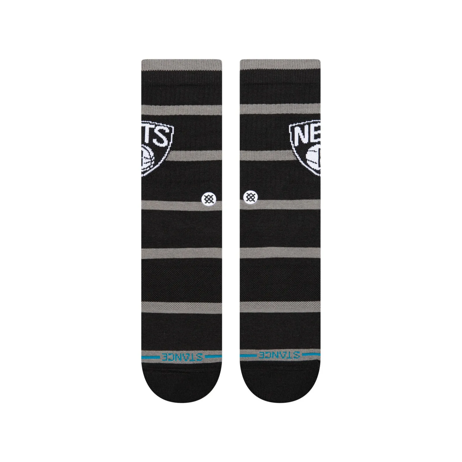 Stance NBA 2024 Prep Crew Socks Brooklyn Nets Clearance