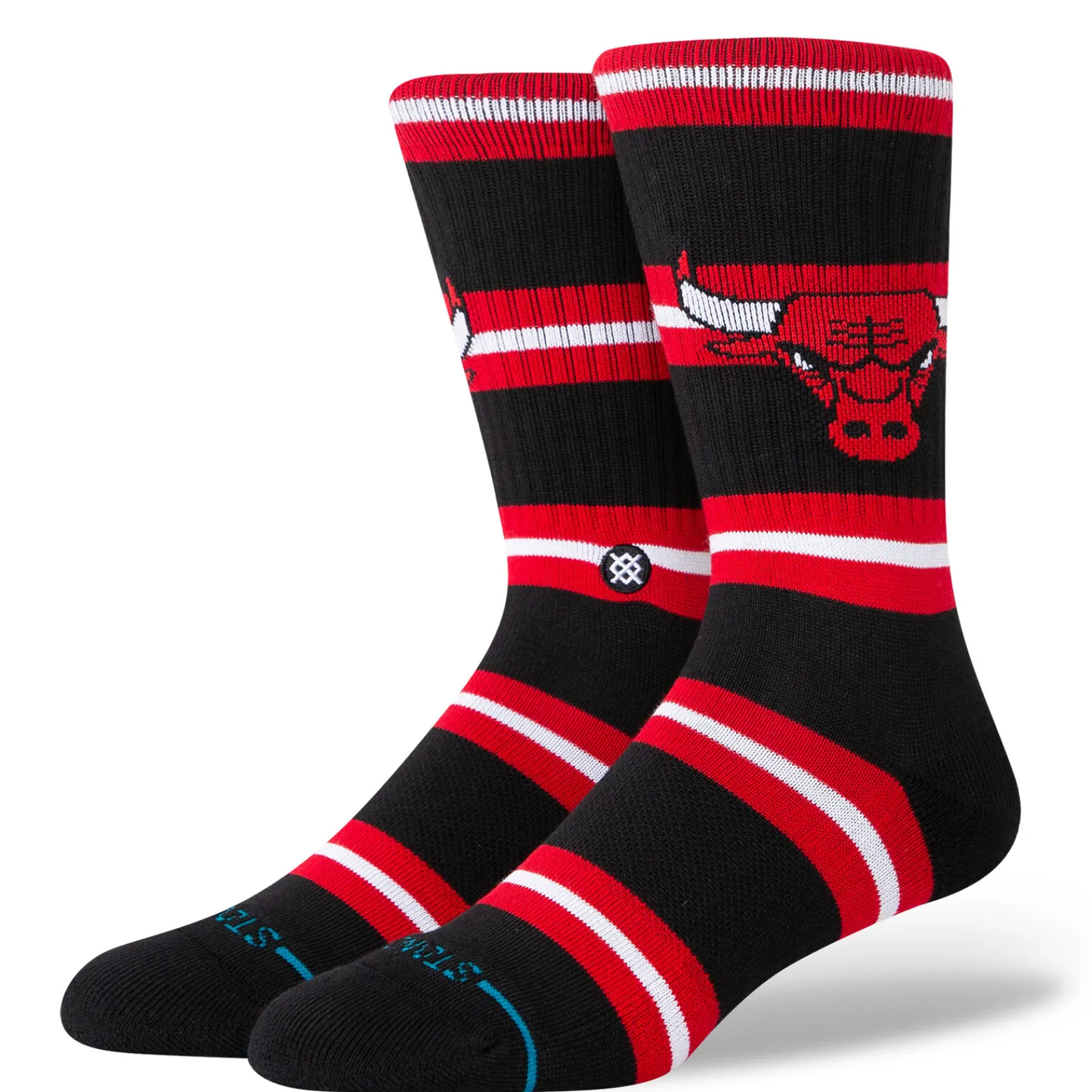 Stance NBA 2024 Prep Crew Socks Chicago Bulls Hot