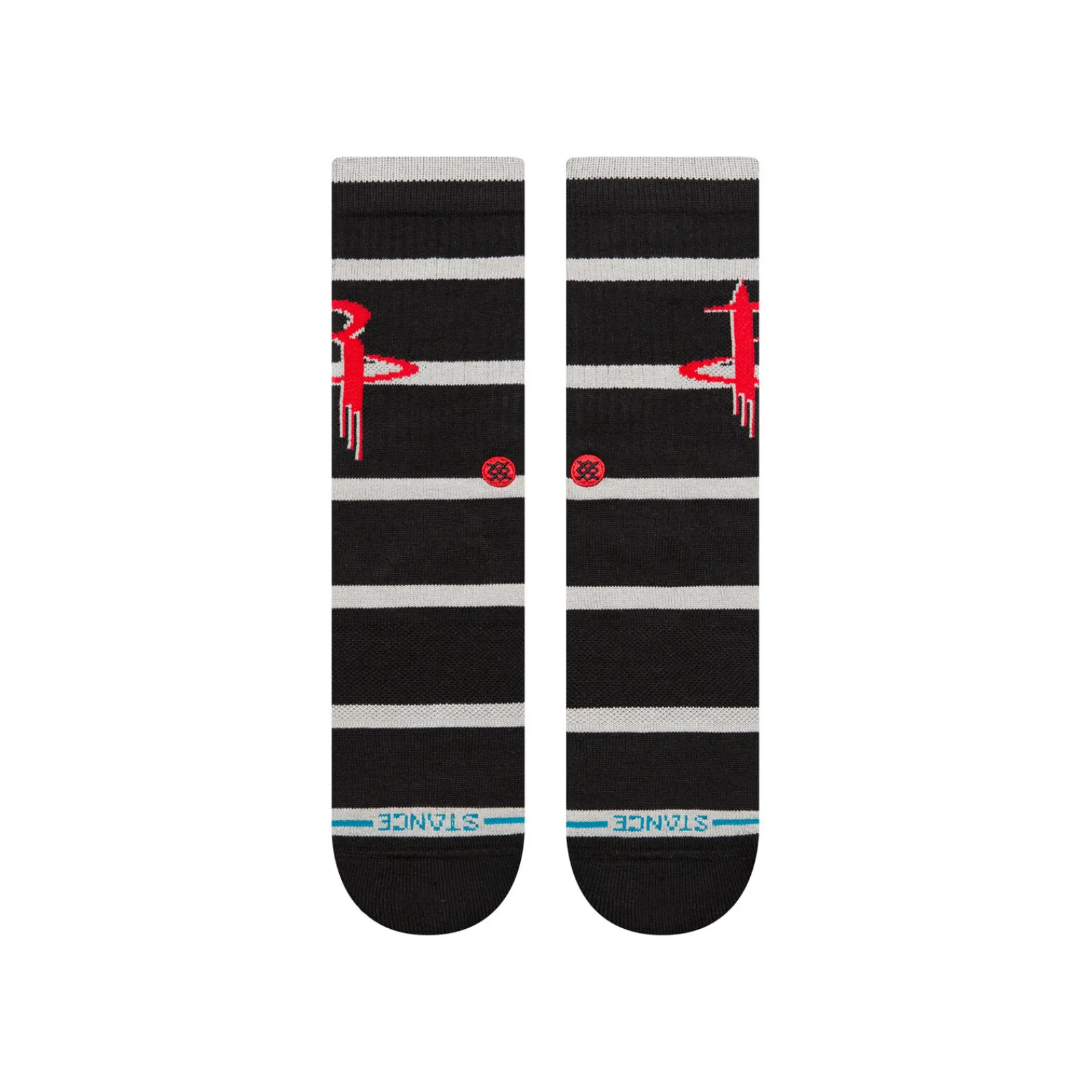 Stance NBA 2024 Prep Crew Socks Houston Rockets