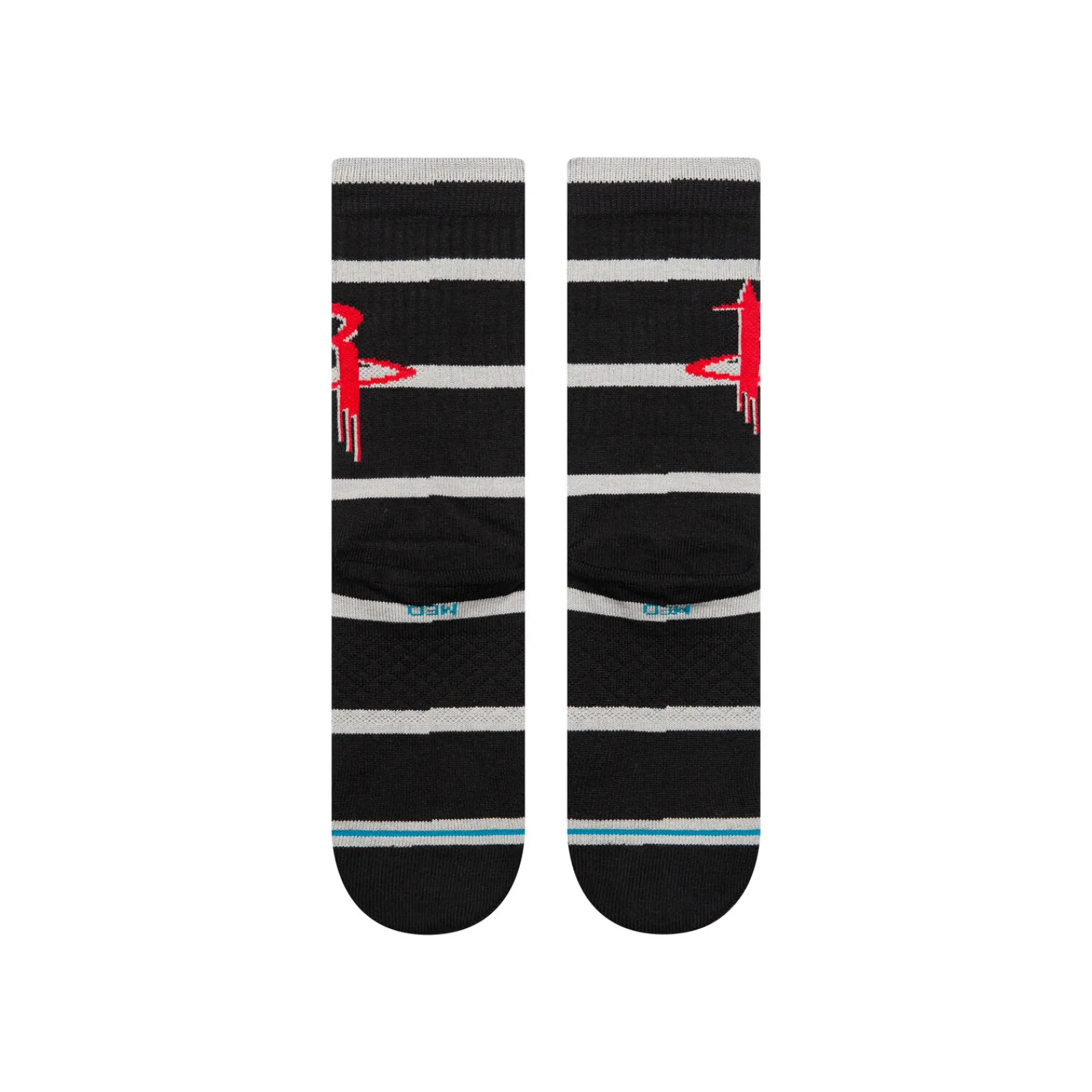 Stance NBA 2024 Prep Crew Socks Houston Rockets