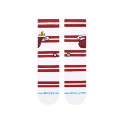 Stance NBA 2024 Prep Crew Socks Miami Heat Best