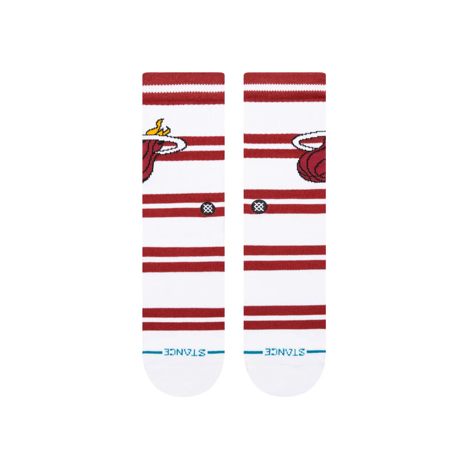 Stance NBA 2024 Prep Crew Socks Miami Heat Best