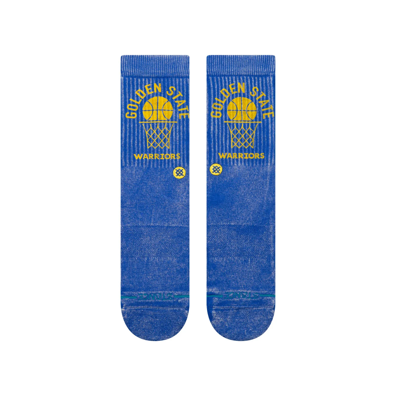 Stance NBA 2024 Vintage Crew Socks Golden State Warriors Best