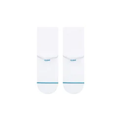 Stance NBA Logoman Quarter Socks WHITE