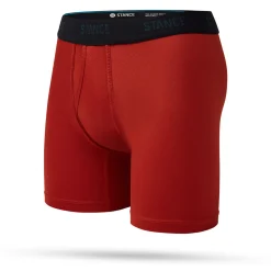 Stance Performance Boxer Brief with Wholester™ Solid Darkred Clearance
