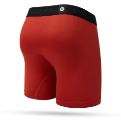 Stance Performance Boxer Brief with Wholester™ Solid Darkred Clearance