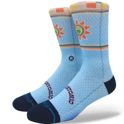 Stance X NBA 2025 City Edition Poly Crew Socks San Antonio Spurs Discount
