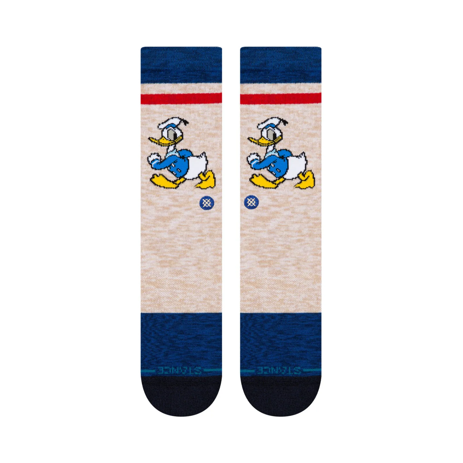 Stance X Vintage Disney 2020 Crew Socks Donald Duck Natural Online