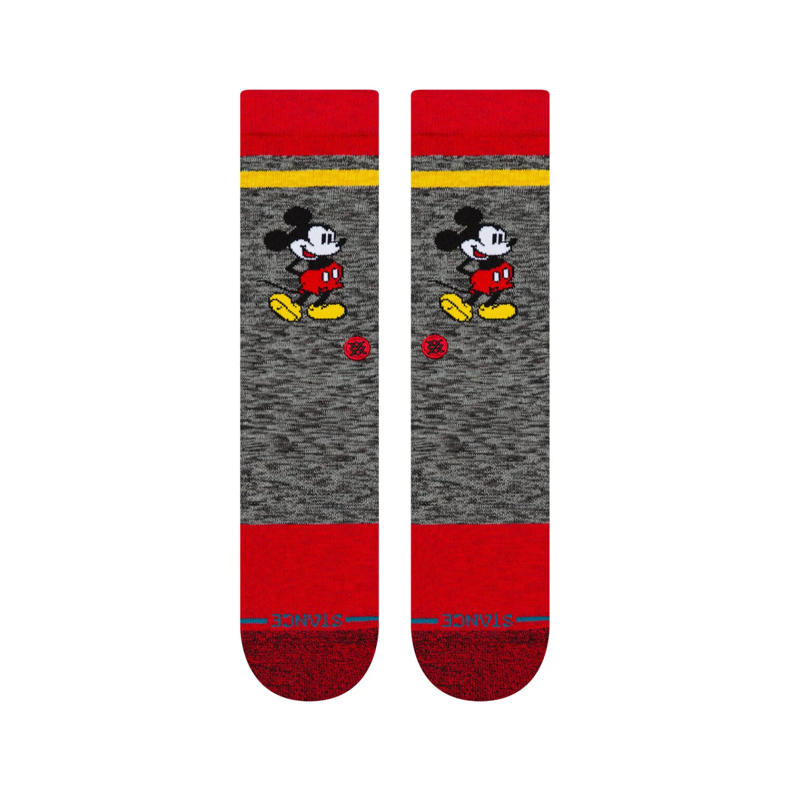 Stance X Vintage Disney 2020 Crew Socks Mickey Mouse Black Hot