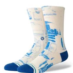 Stance Star Wars | Cotton Crew Socks R2 D2 Canvas Sale