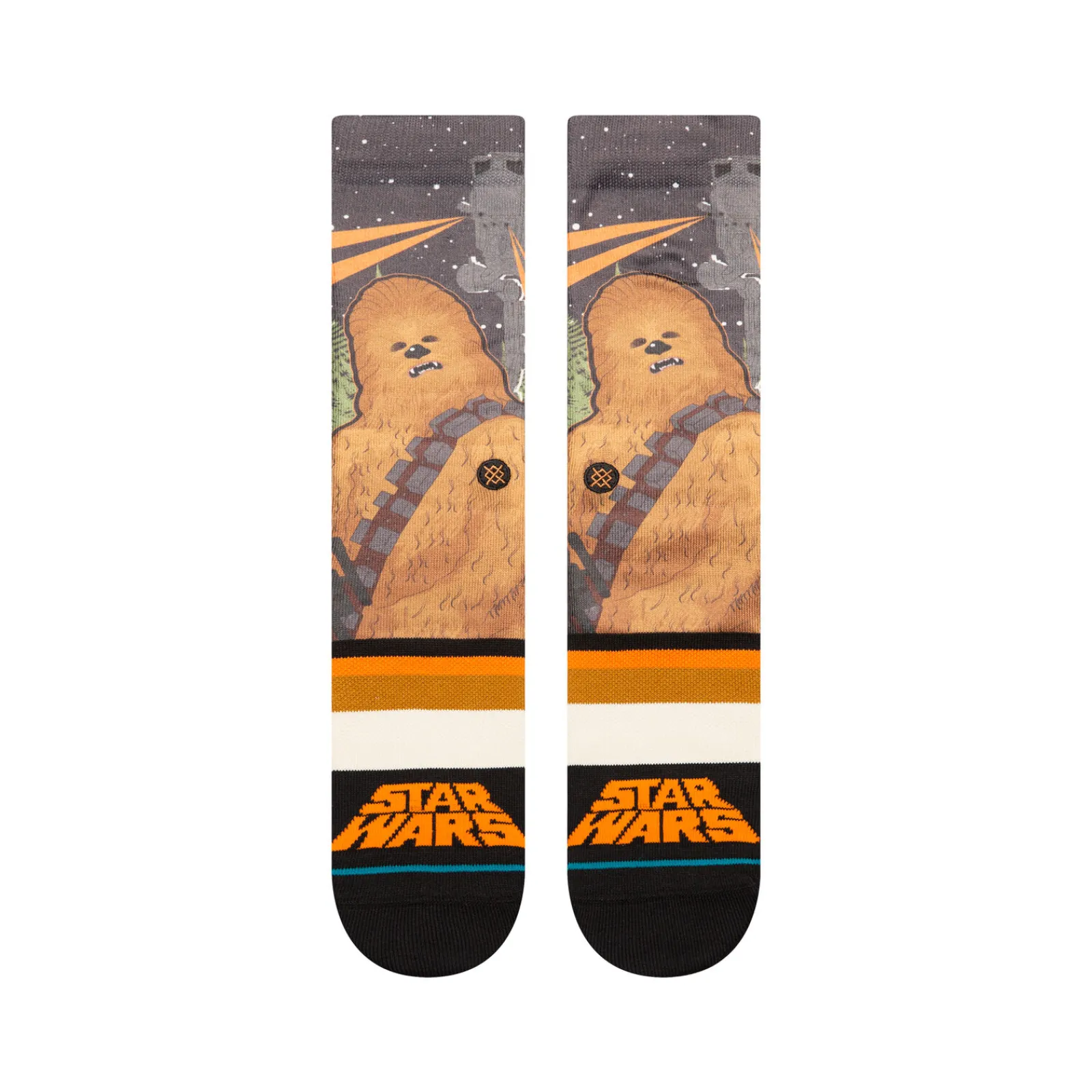 Stance Star Wars By Jaz Crew Socks Chewie Green Discount
