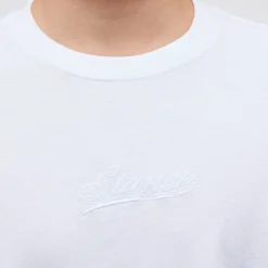 Stance Studio Organic Cotton Tee White New