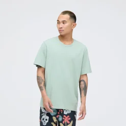 Stance Studio Organic Cotton Tee Seagreen Best
