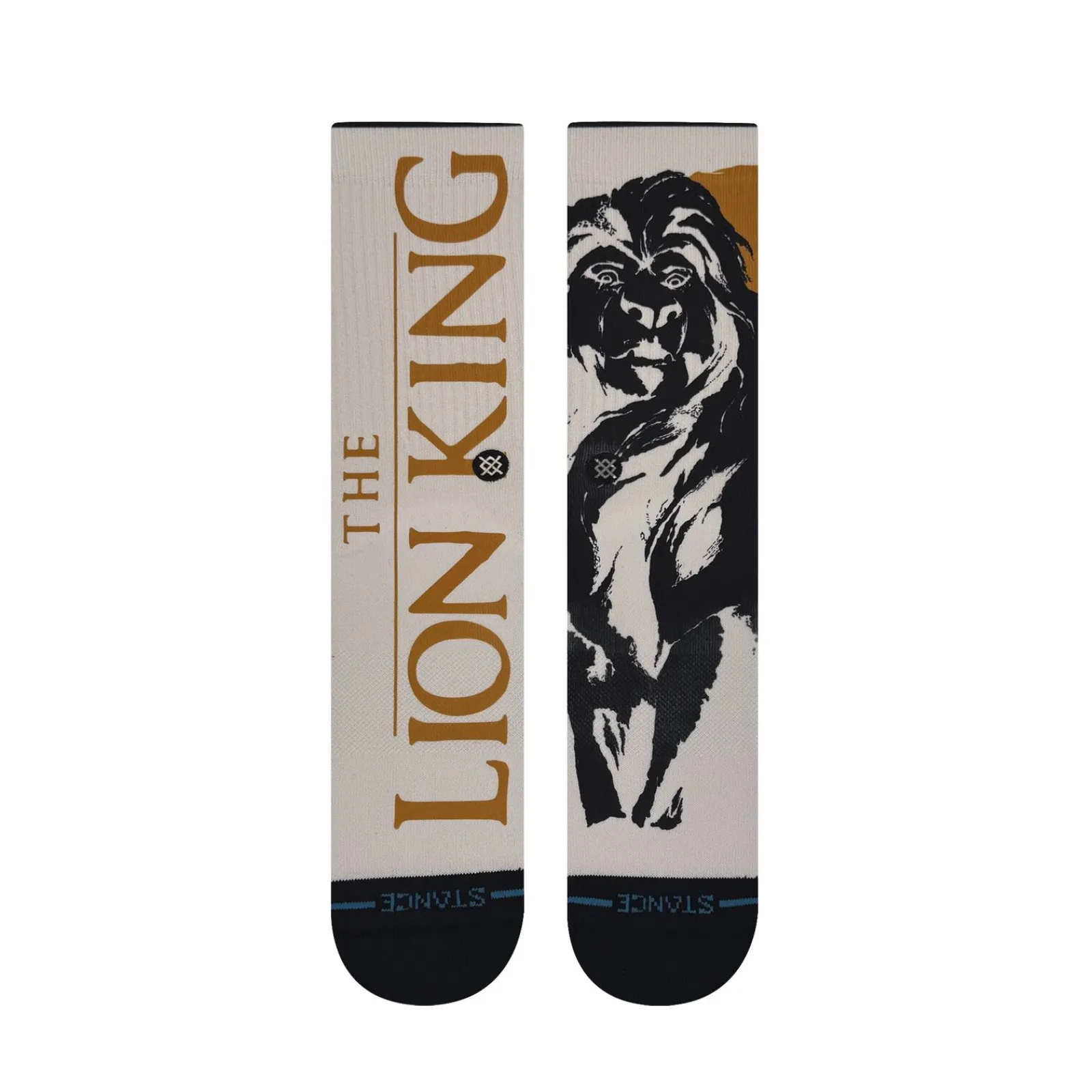 Stance The Lion King X Mufasa Crew Socks CANVAS Sale