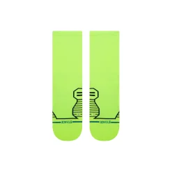 Stance Ultralight Performance Crew Socks Variegated Neongreen