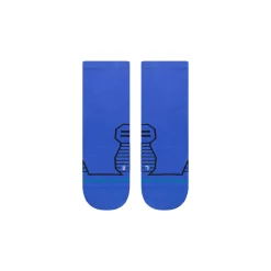 Stance Ultralight Performance Quarter Socks Variegated Cobaltblue
