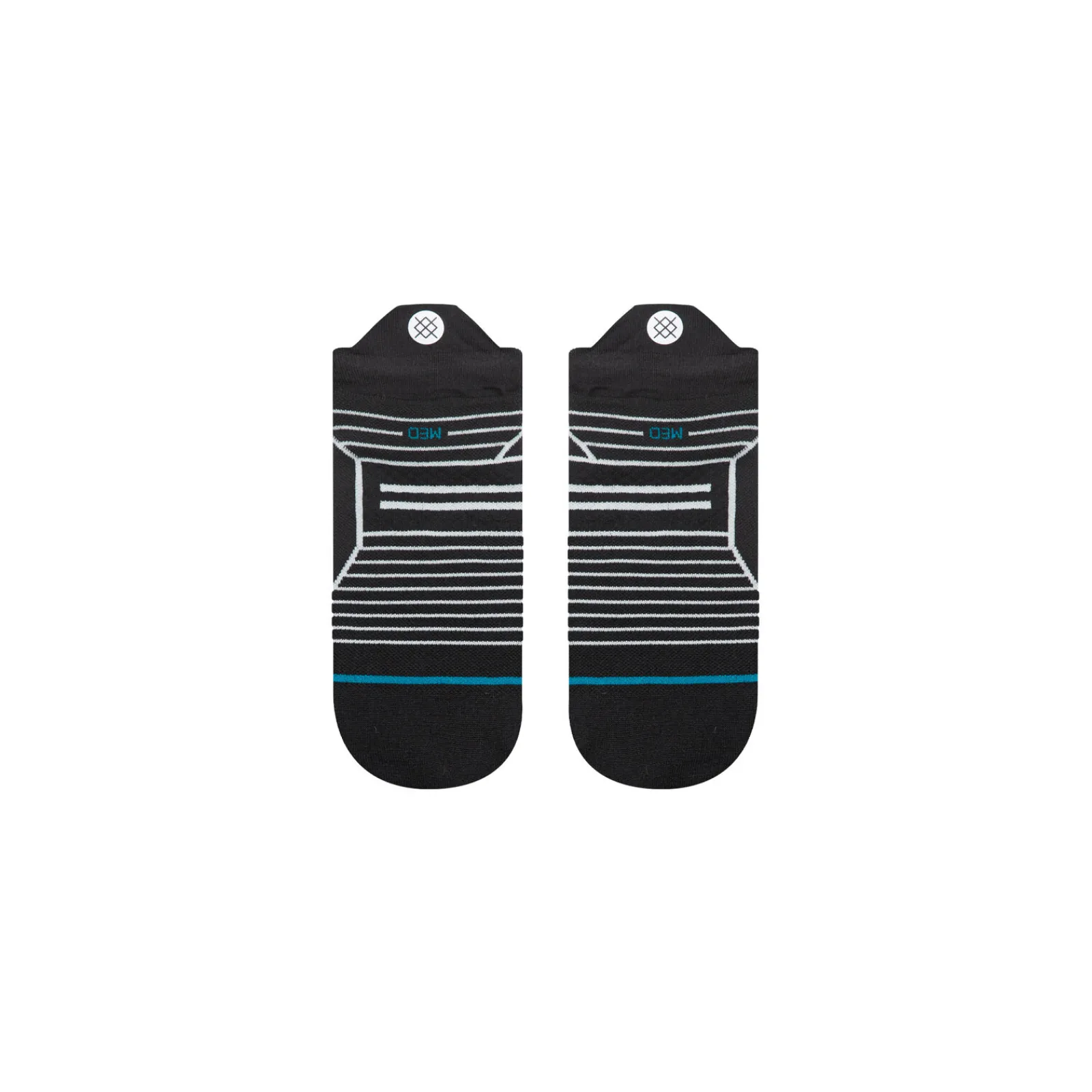 Stance Ultralight Performance Tab Socks Variegated Black Discount