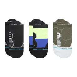 Stance Ultralight Performance Tab Socks 3 Pack Collective Multi Online
